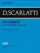 200 Sonatas Volume 1 piano sheet music cover